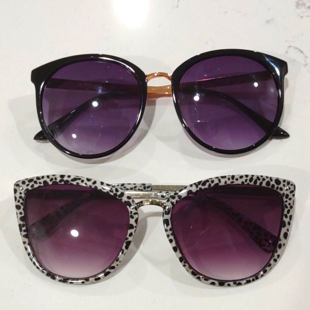 NWOT Torrid Cat Eye Sunglasses -Both Pair Included